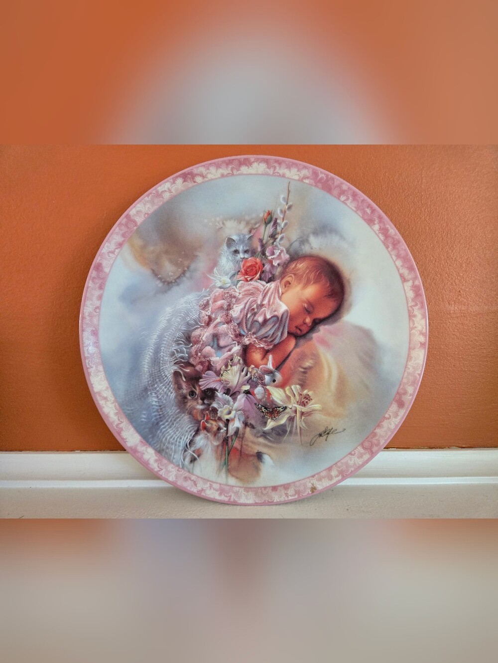 Lee Bogle "Sweet Dreams" Collector's Plate
